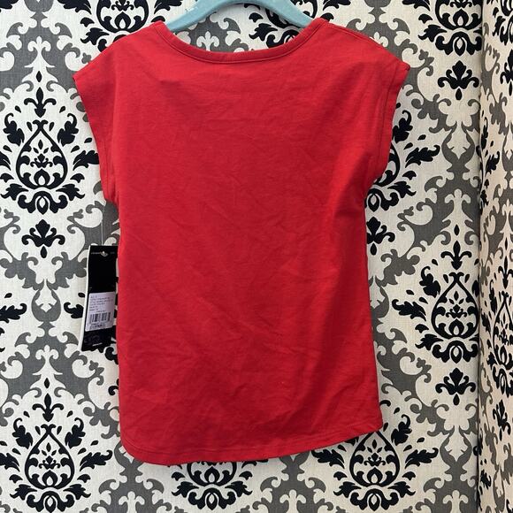 Adidas Girls 3T Red Tee & Navy Shorts Set‎ | NWT Sporty Style - Picture 3 of 8